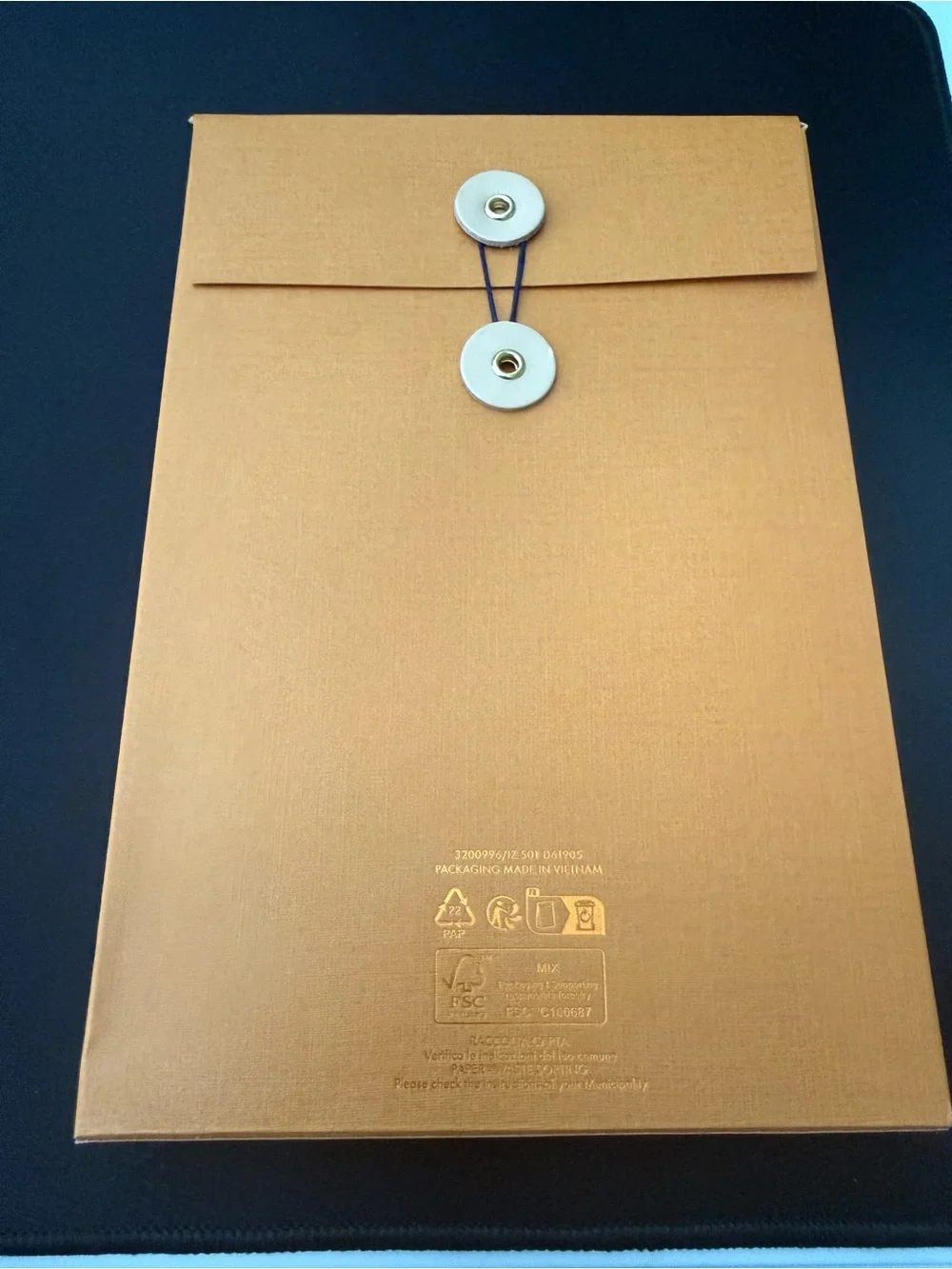 NEW Louis Vuitton Jane Notebook MM & Stickers Monogram Blue GI1359 Authentic